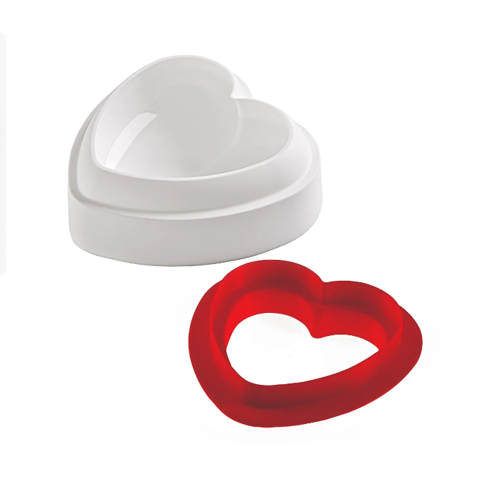 Amore - Silicone Mould 142X137 H 50 Mm + Cutter