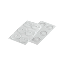 PLISSة 23 - SILICONE MOULD N.6 PLISSe  ّ75 H 7 MM White