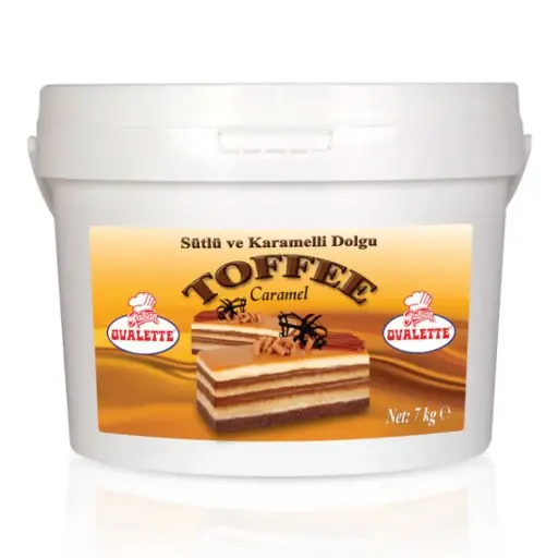 [005-099] Katsan Ovalette Toffee Milk with Caramel Filling
