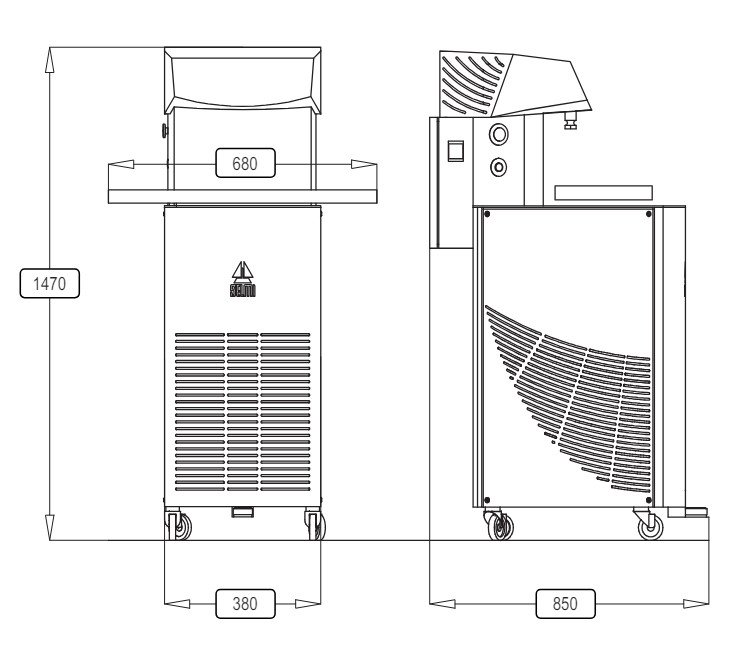 Color EX Tempering Machine