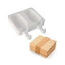 Gel01 Classic - Set 2 Silicone Mould 93X48,5 H 25 Mm