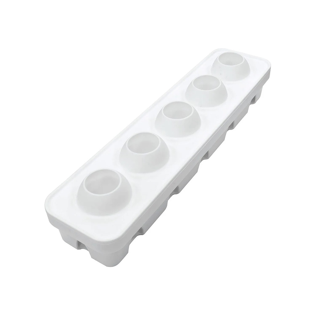Mela, Ciliegia & Pesca 115 - Silicone Mould ?60 H 55 Mm + Plastic Support