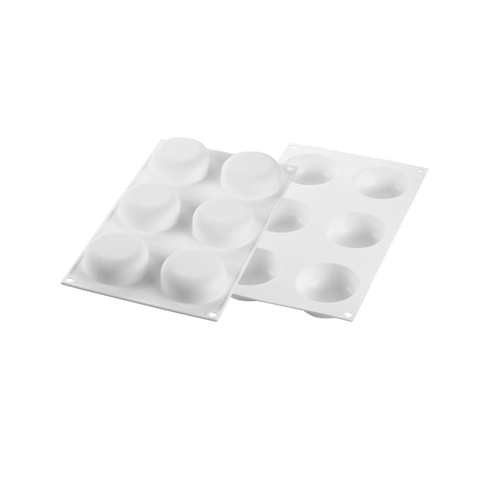 [36.296.87.0065] UNIVERSO 90 - SILICONE MOULD N.6  ّ67 H 27 MM White