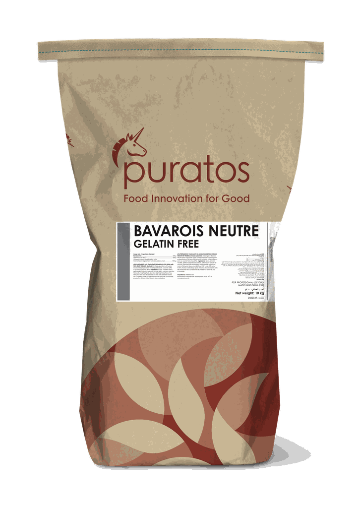 Bavarois Neutre Gelatin Free Bag 10Kg AN