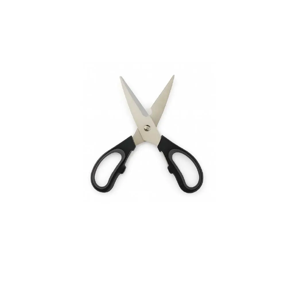 7.75" Kitchen Shear, Softgrip & Detachable, BK/DGY