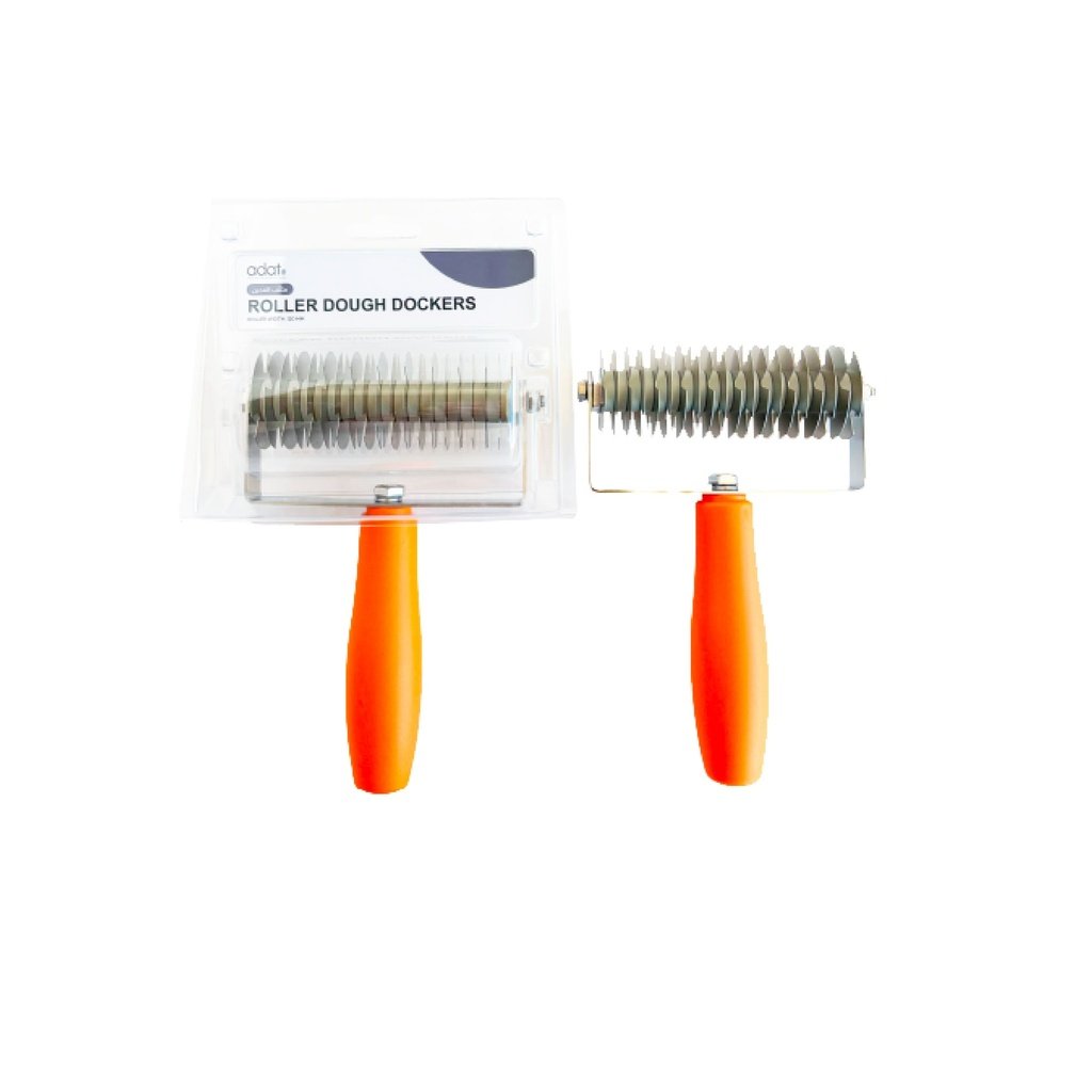 [LCR-SSP-120-OR103-BP-NN] Lattice Cutting Rollers, S/S, PP Handle, 120mm, OR103