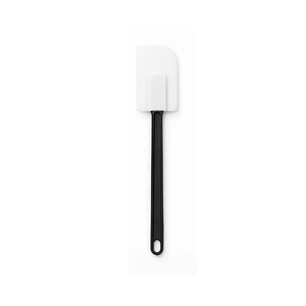 [02051B Large Scraper Black White (SYS-41)] 41cm Silicon Scraper Black White