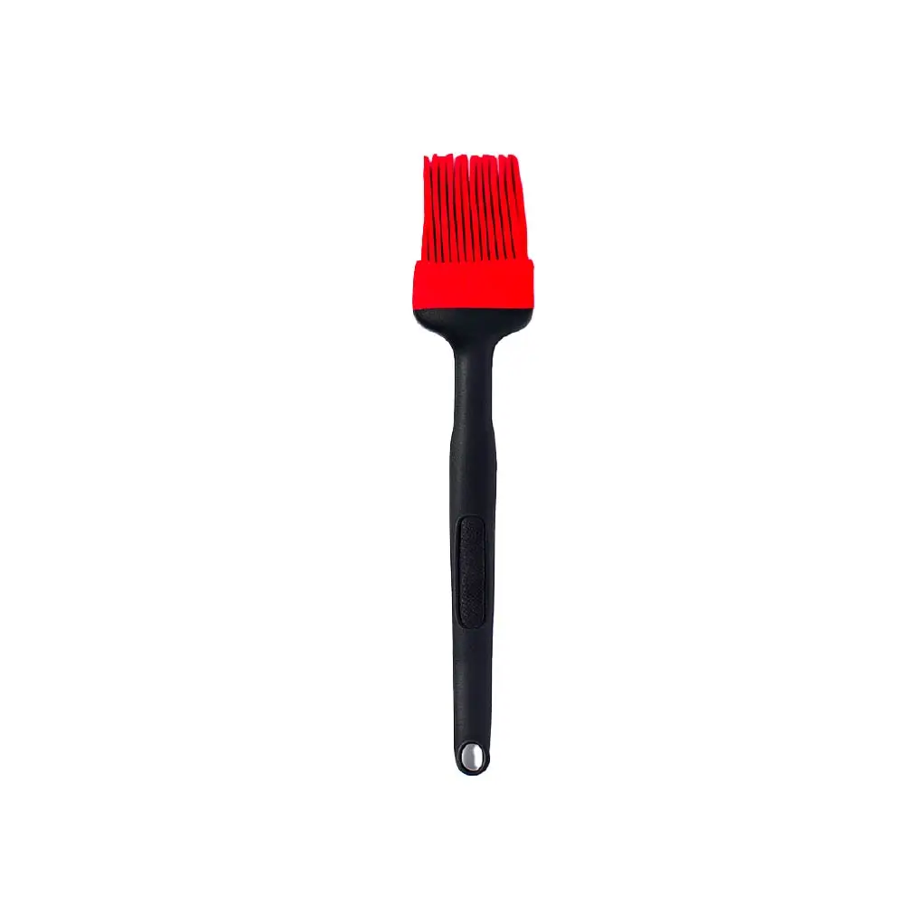 Brush Red Head + Black Handle