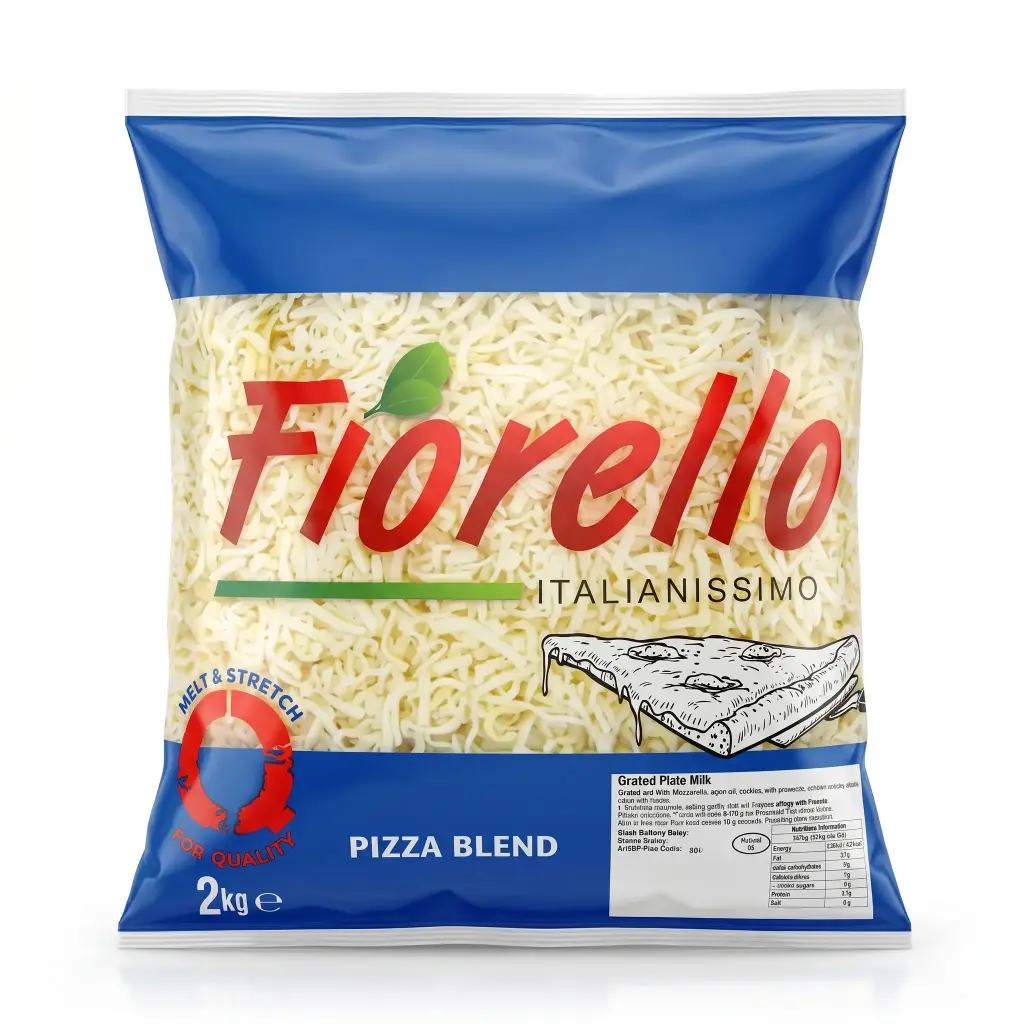 Fiorello Shredded Pizza Topping (VF) 6x2Kg