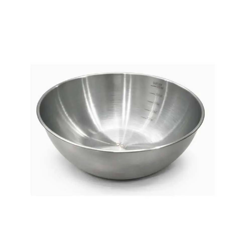 Steel Bowl 28Cm, Plain Bottom, Sus304
