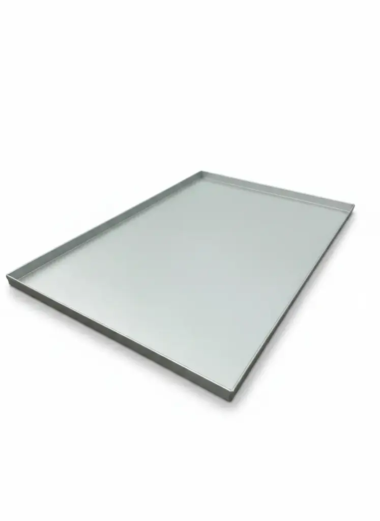 Aluminium Sheet Pan (90 Straight Side) 600*400*20Mm, 1.5Mm Al.Alloy, Anodized