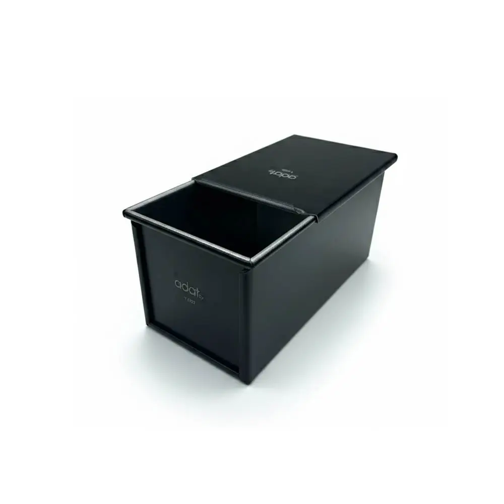 Bread Pan 160*110*110Mm, 1.0Mm Al.Alloy, Silicone Inside+ Black Painted Outside