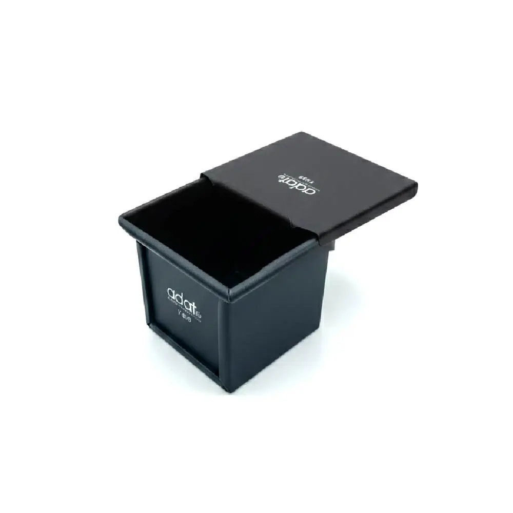 Bread Pan 75*75*75Mm - My24031, 1.0Mm Al.Alloy, Teflon Ptfe Inside+ Black Painted Outside