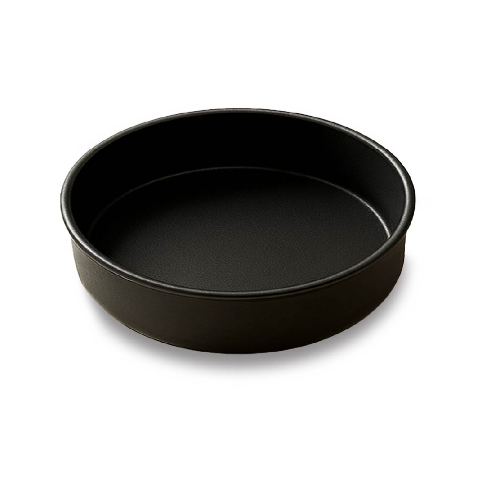 Round Cake Mold 260*80, 1.2Mm Al.Alloy, Hard Anodized (Black)