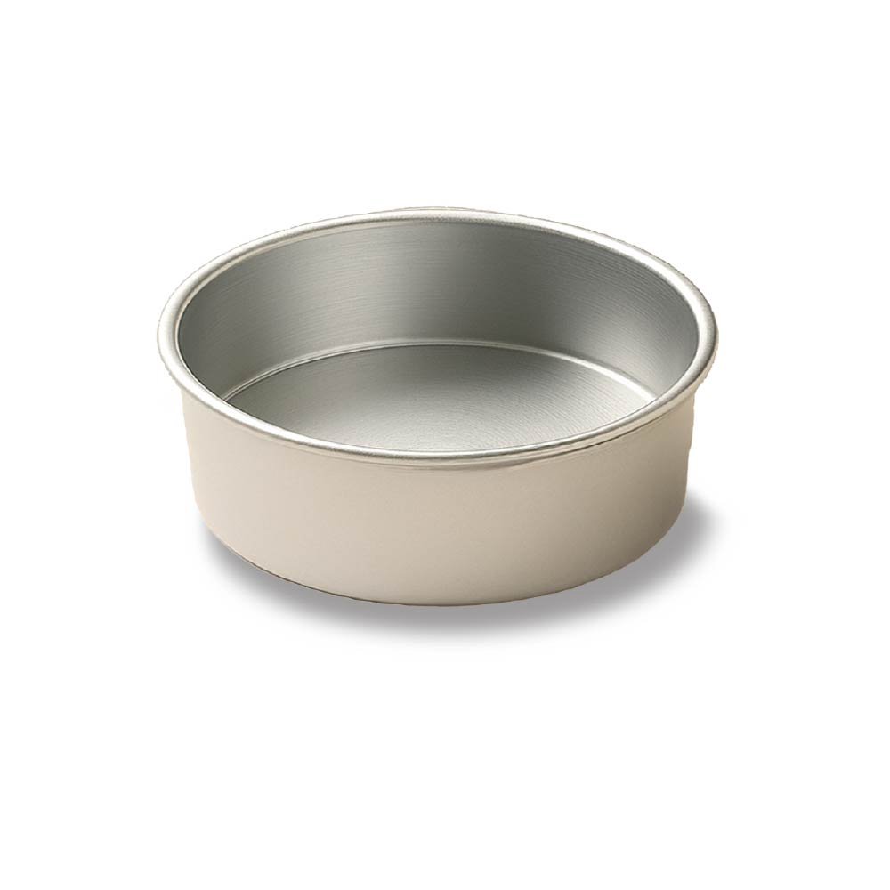 Round Cake Mold 260*100, 1.2Mm Al.Alloy, Anodized (Silver)