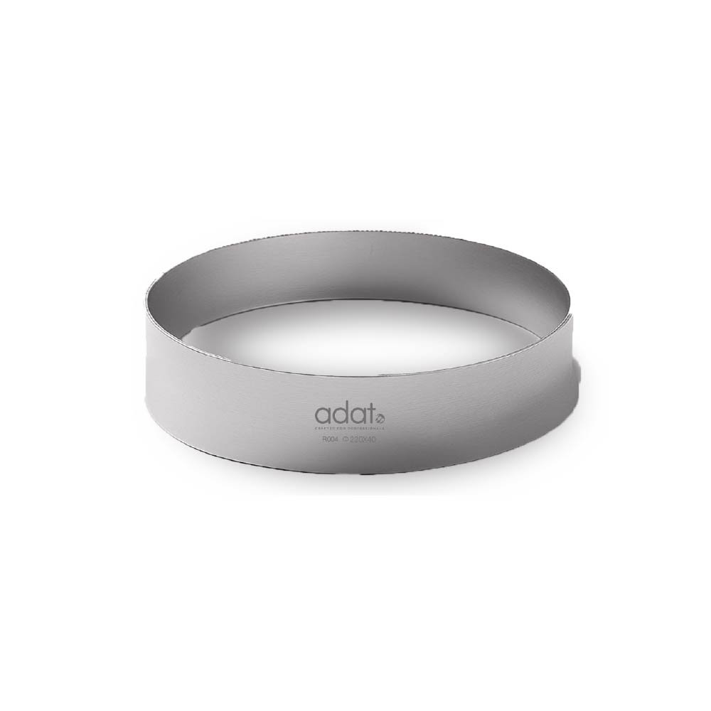 Round Cake Ring 220*40, 1.2Mm Sus304, Polished