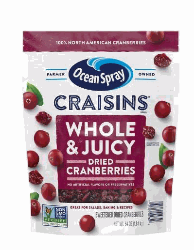 Soft & Moist Sweetened Dried Cranberries