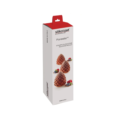 [28.312.87.0065] Foresta & Ananas 110 - Silicone Mould ?60 H 73 Mm + Plastic Support