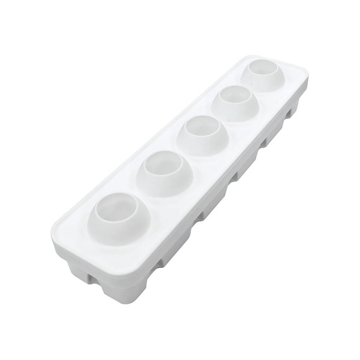 [28.313.87.0065] Mela, Ciliegia & Pesca 115 - Silicone Mould ?60 H 55 Mm + Plastic Support