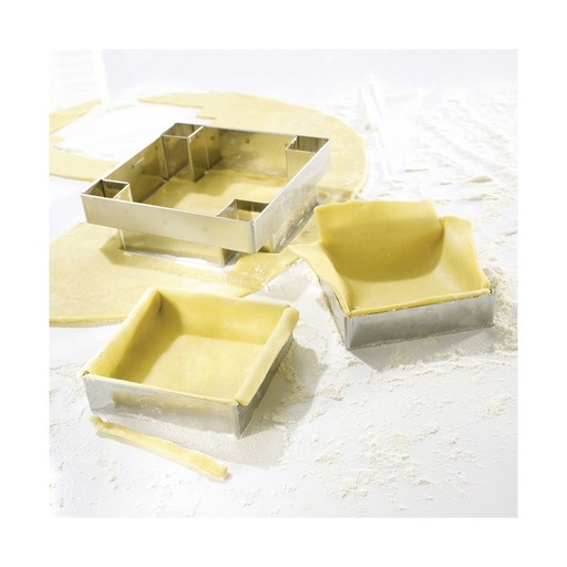 [371128] square tart frame 210 H 20mm