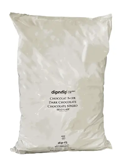 [4004134] "DIP-F1 DROPS 15KG BL BAG AP ARA Belcolade Dark Chocolate DIP-F1 DROPS 15kg"