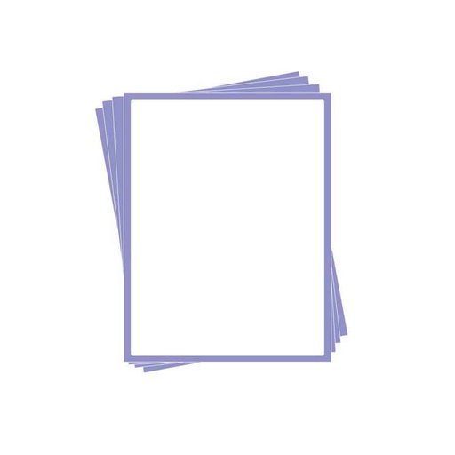 [FS0811-T-W] 1/4 Frosting Sheets 8x10.5 A4 (NO E171)