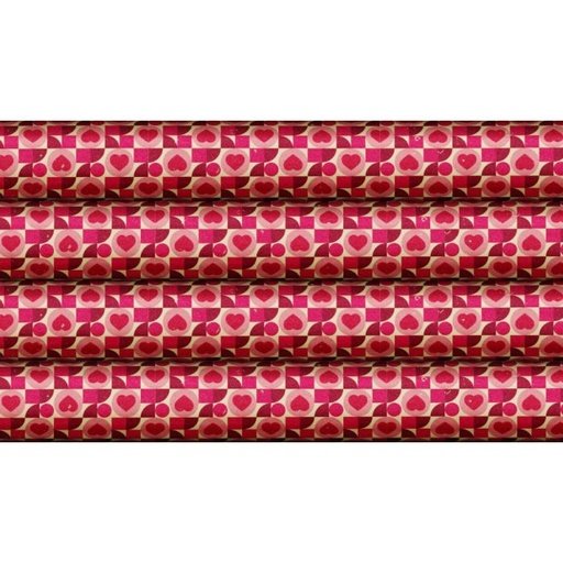 [81388New] Red Hearts Transfer Sheet