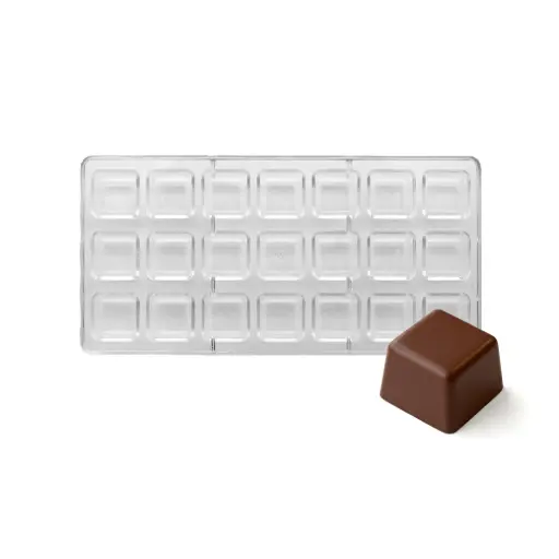 [PCM-SQ-BP-NN OLD] Chokoladeform Firkant 27x13x2,4 cm