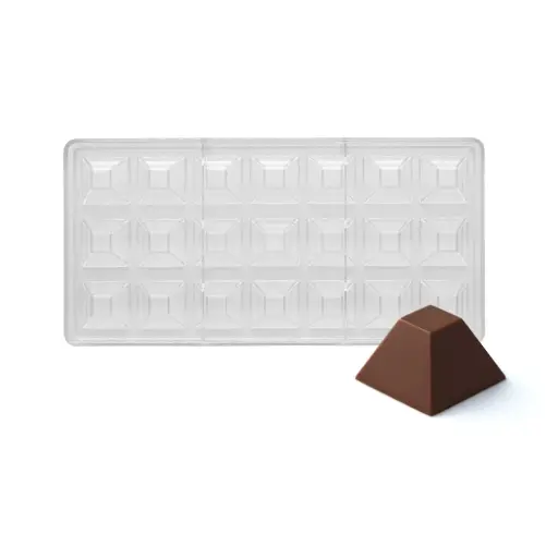 [PCM-PY-BP-NN OLD] Chokoladeform Pyramide 21 stk.