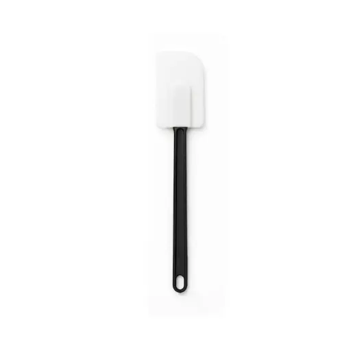 [02051B Large Scraper Black White (SYS-41)] 41cm Silicon Scraper Black White