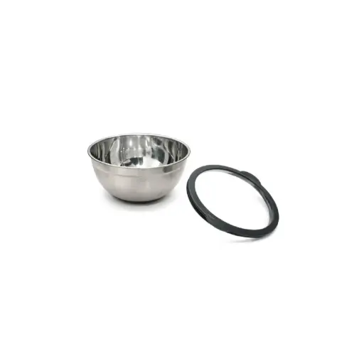 [06-22] Steel Bowl 22Cm With Cover