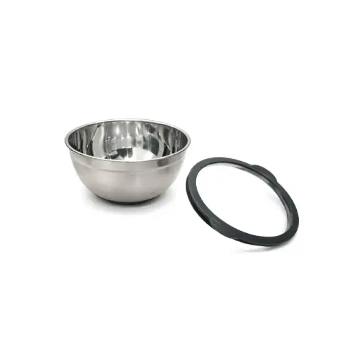 [06-24] Steel Bowl 24Cm With Cover