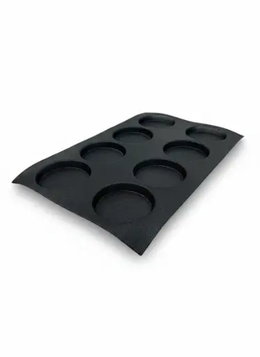 [JS-BDF-03] Glass Fiber Silicone Tray W:58.5Cm L:38.5Cm, Round Diameter 12.5 Cm