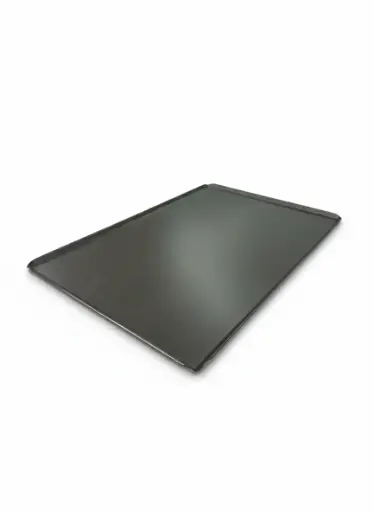 [T 004] Aluminium Sheet Pan 600*400*10Mm, 1.5Mm Al.Alloy, Teflon Ptfe