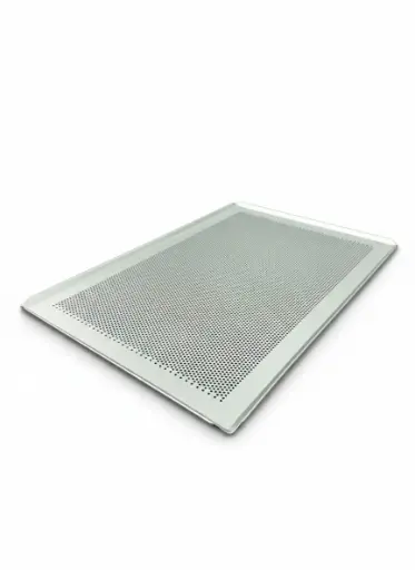 [T 006] Aluminium Perforated Sheet Pan 600*400*10Mm, 1.5Mm Al.Alloy, Anodized
