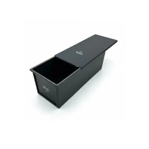 [Y 003] Bread Pan 270*100*100Mm, 1.0Mm Al.Alloy, Teflon Ptfe Inside+ Black Painted Outside