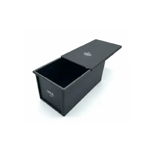 [Y 007] Bread Pan 200*100*100Mm, 1.0Mm Al.Alloy, Teflon Ptfe Inside+ Black Painted Outside