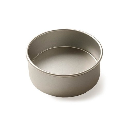 [M 005] Round Cake Mold 220*80, 1.2Mm Al.Alloy, Anodized (Silver)