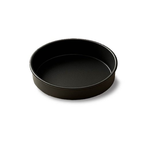 [M 014] Round Cake Mold 300*80, 1.2Mm Al.Alloy, Hard Anodized (Black)