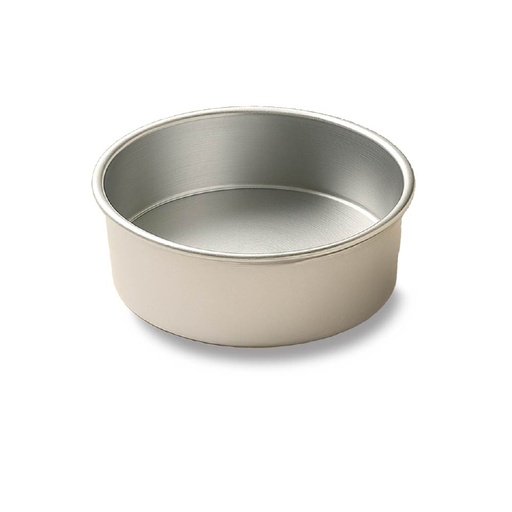 [M 021] Round Cake Mold 240*100, 1.2Mm Al.Alloy, Anodized (Silver)