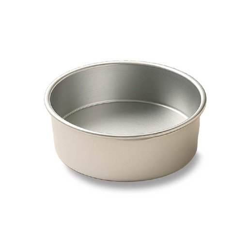 [M 025] Round Cake Mold 280*100, 1.2Mm Al.Alloy, Anodized (Silver)