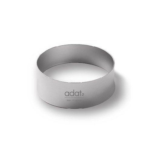 [R 001] Round Cake Ring 160*40, 1.2Mm Sus304, Polished