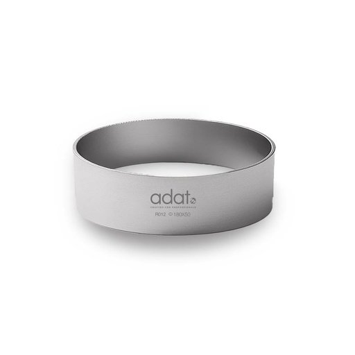 [R 012] Round Cake Ring 180*50, 1.2Mm Sus304, Polished