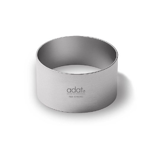 [R 020] Round Cake Ring 180*80, 1.2Mm Sus304, Polished