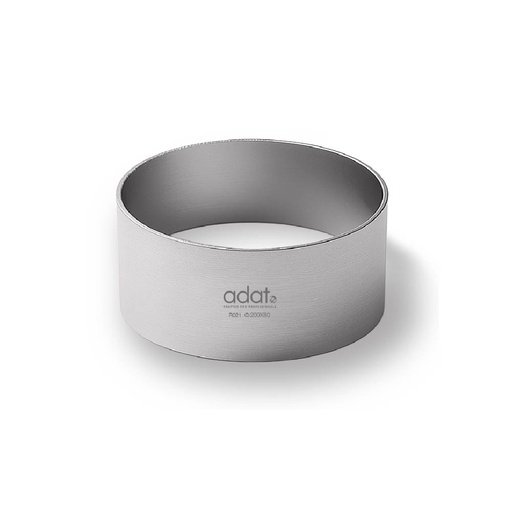 [R 021] Round Cake Ring 200*80, 1.2Mm Sus304, Polished
